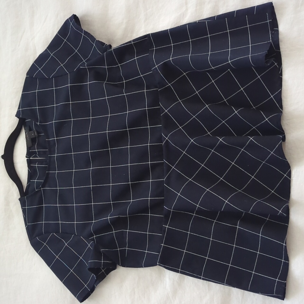Plaid top